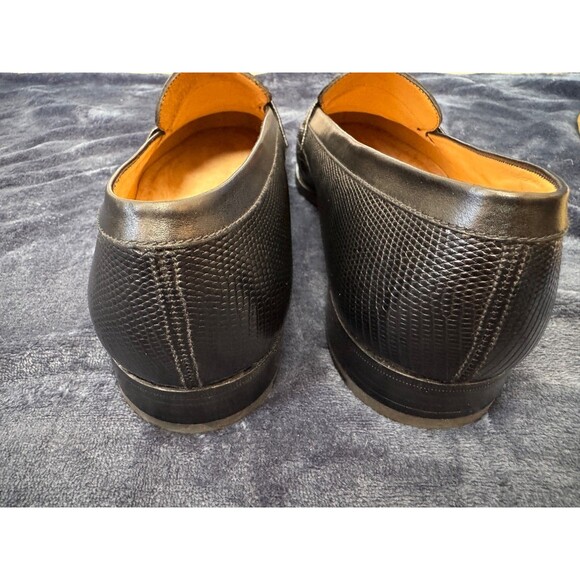 JM Weston 180 Loafer in Black Lizard - 10.5CEU/11US - Picture 4 of 10